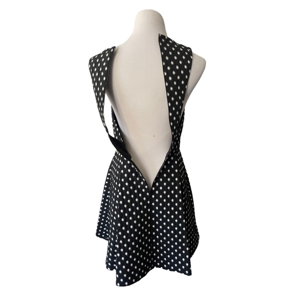 Alice + Olivia Tanner Crepe Mini Dress Black, Cream
Size 8 - Picture 8 of 15